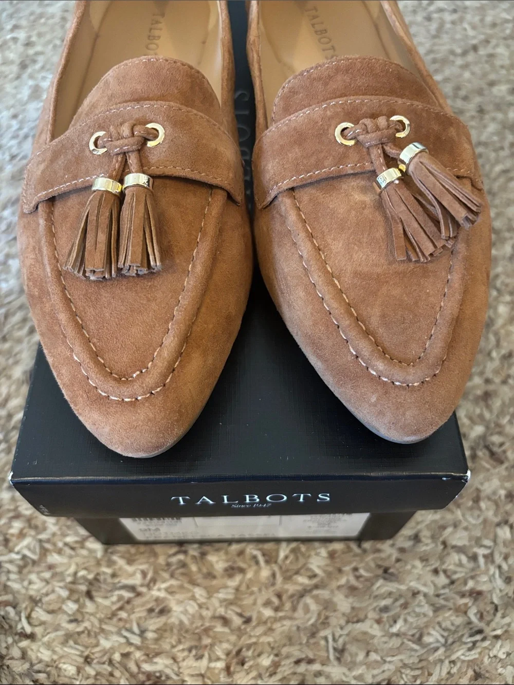 Talbots classic suede